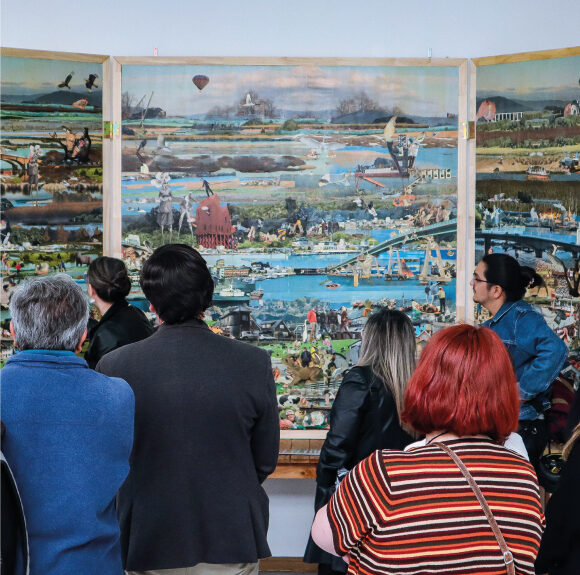 Cecal UdeC inaugura exposición «Collage como pensamiento arquitectónico» de Carolina Ihle