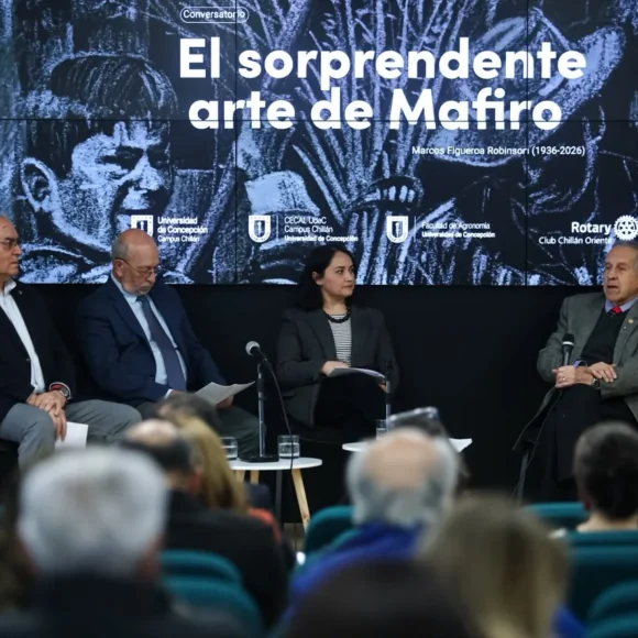 Exposición rescata la faceta artística desconocida de destacado académico UdeC